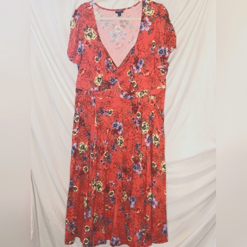Torrid Mini Challis Skater Dress, 2